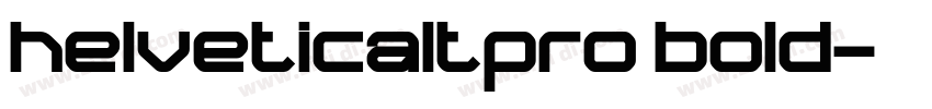 helveticaltpro bold字体转换